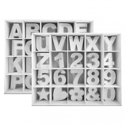 Cifre/ Litere din MDF